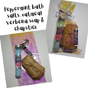 Spa Bath Salt Chapstick Soap Handcrafted Boutique